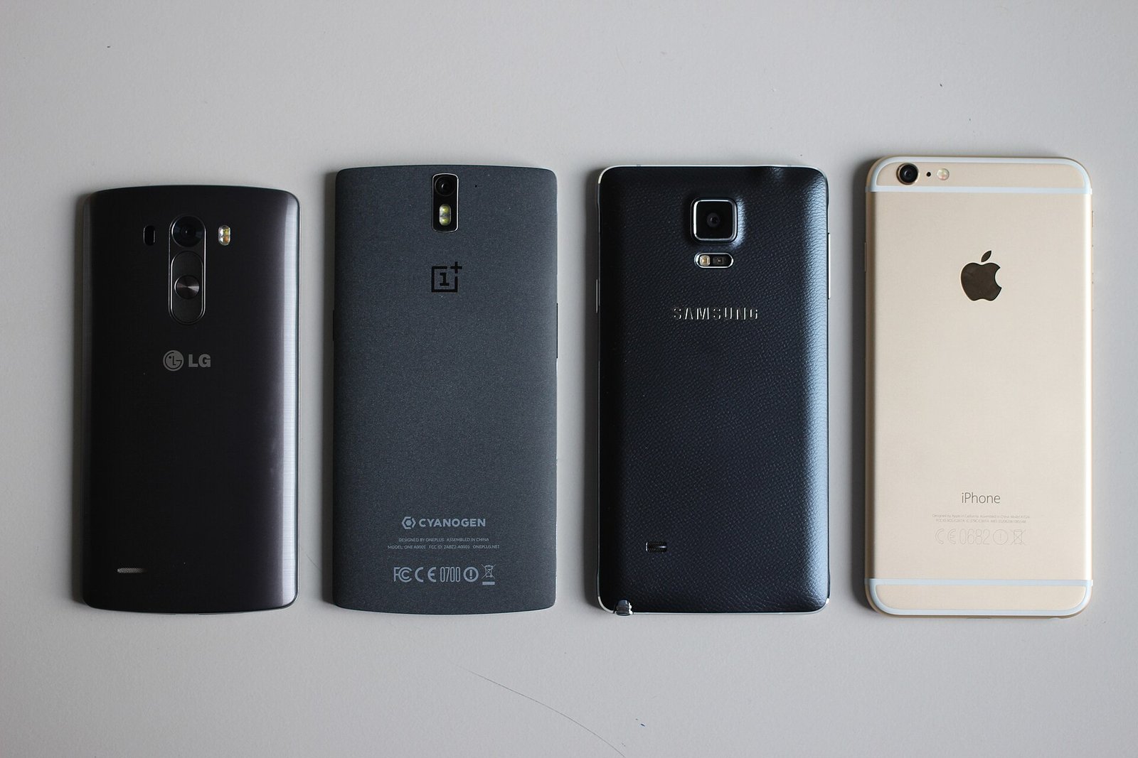 Smartphones back