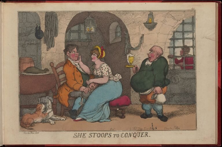She stoops to conquer - DPLA - 4ffed201e2724f64f3291ed19ffecc3c