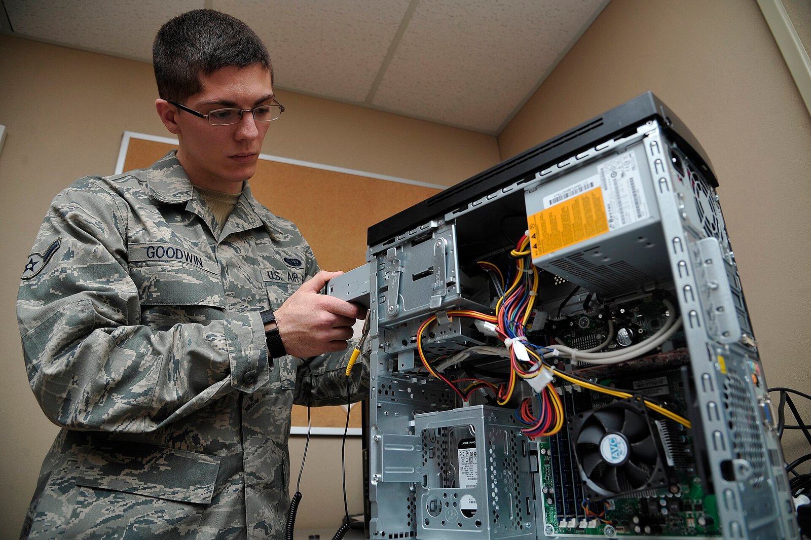 354th Communications Squadron networks Eielson's mission 120126-F-HA566-105